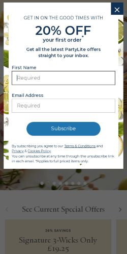 Mobile page screenshot