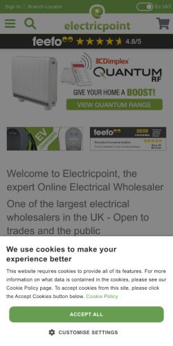 Mobile page screenshot