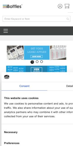 Mobile page screenshot