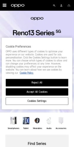 Mobile page screenshot