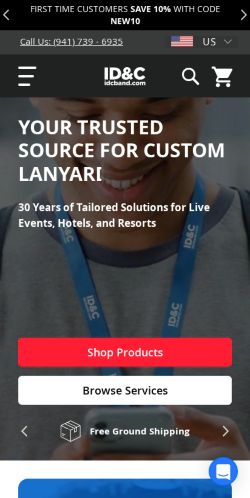 Mobile page screenshot