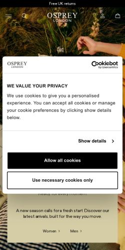 Mobile page screenshot