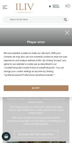 Mobile page screenshot