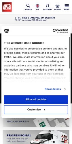 Mobile page screenshot