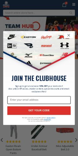 Mobile page screenshot