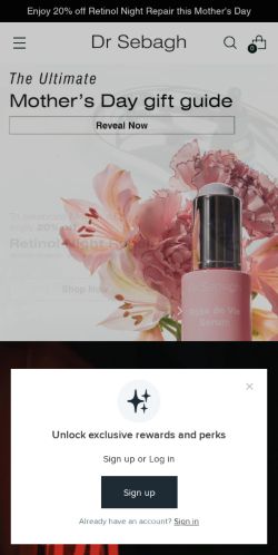 Mobile page screenshot