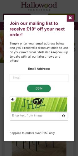Mobile page screenshot