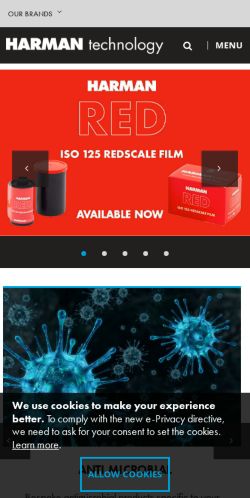 Mobile page screenshot