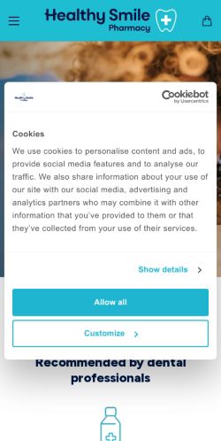 Mobile page screenshot