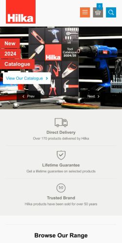 Mobile page screenshot