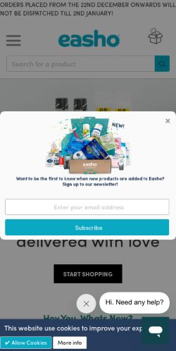 Mobile page screenshot