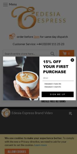 Mobile page screenshot