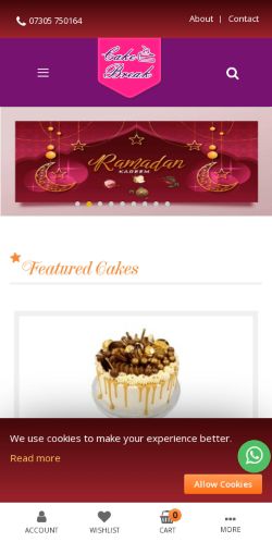 Mobile page screenshot