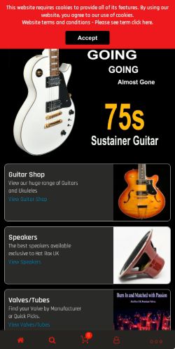 Mobile page screenshot