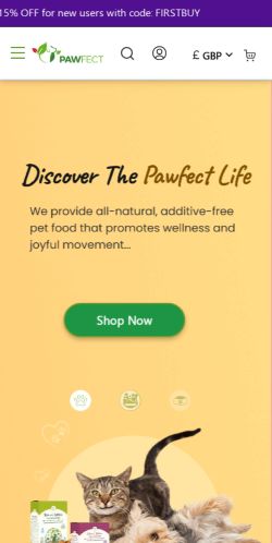 Mobile page screenshot