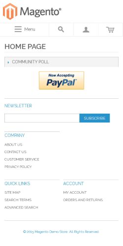 Mobile page screenshot