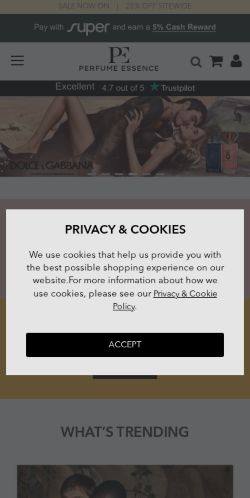 Mobile page screenshot
