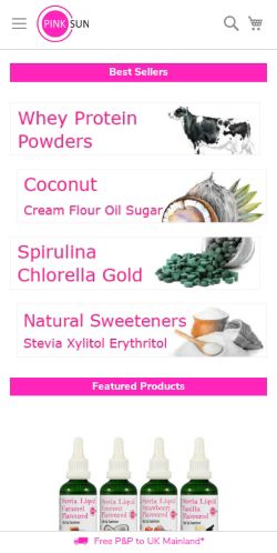 Mobile page screenshot