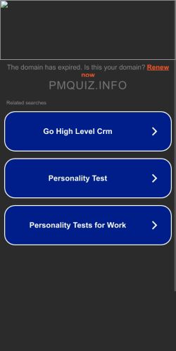 Mobile page screenshot