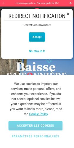 Mobile page screenshot
