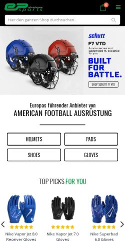 Mobile page screenshot