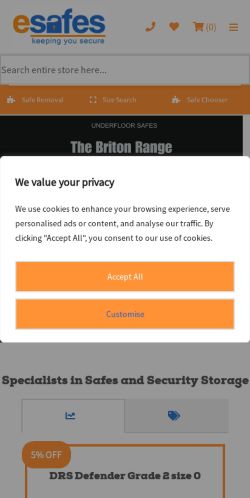 Mobile page screenshot