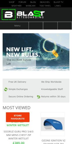Mobile page screenshot