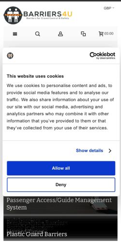 Mobile page screenshot
