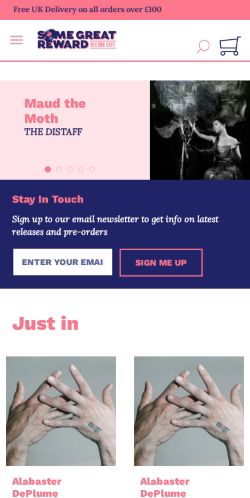 Mobile page screenshot