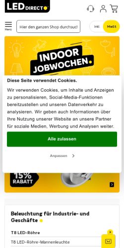 Mobile page screenshot