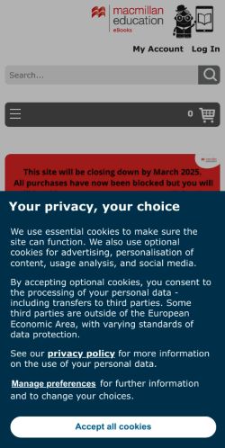 Mobile page screenshot