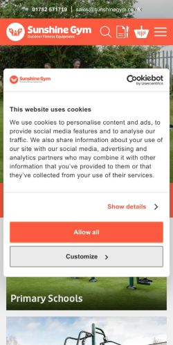 Mobile page screenshot