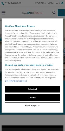 Mobile page screenshot
