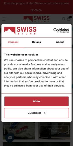 Mobile page screenshot