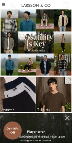 Mobile page screenshot