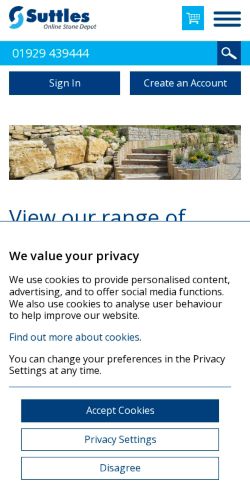Mobile page screenshot