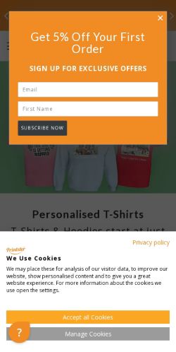 Mobile page screenshot