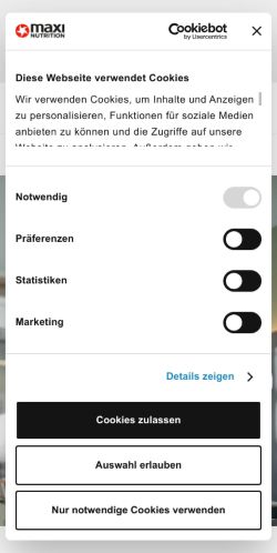 Mobile page screenshot