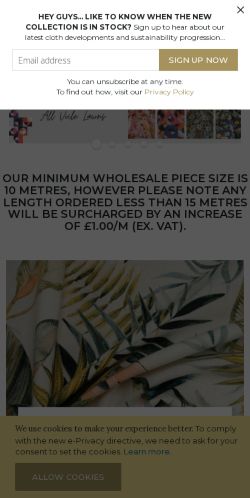 Mobile page screenshot