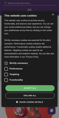 Mobile page screenshot