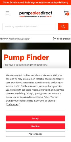 Mobile page screenshot