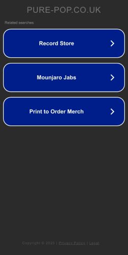 Mobile page screenshot