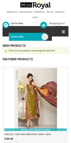 Mobile page screenshot