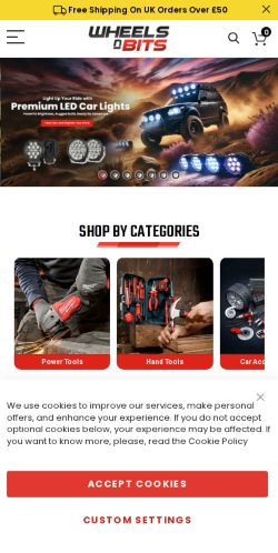 Mobile page screenshot