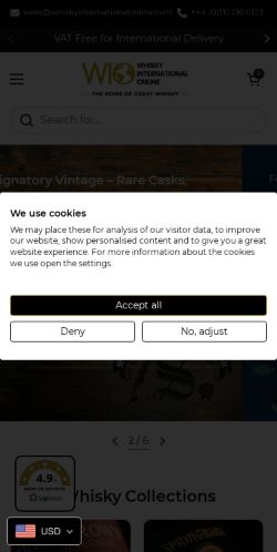 Mobile page screenshot