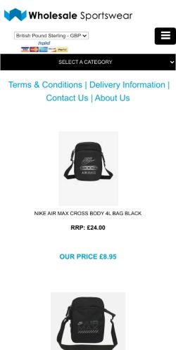 Mobile page screenshot