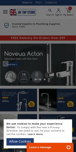Mobile page screenshot