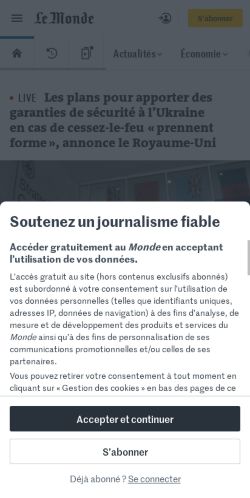 Mobile page screenshot