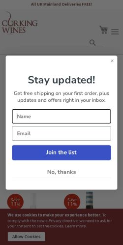 Mobile page screenshot