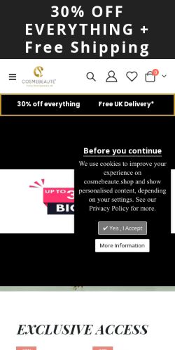Mobile page screenshot